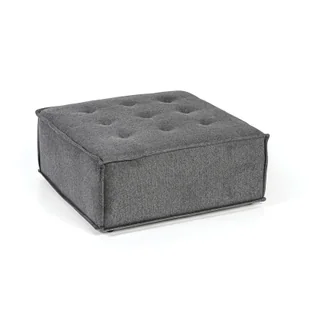 Taboret ERIK, antracyt - Pufy i podnóżki - miniaturka - grafika 1