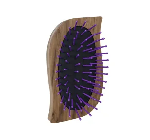 Anwen Travel Hairbrush, mini drewniana szczotka do włosów - Szczotki i grzebienie do włosów - miniaturka - grafika 1