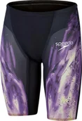 Kąpielówki męskie - Speedo Męski strój pływacki Speedo LZR VALOR JAM AM true navy/miami lilac/spritz rozmiar 20 - miniaturka - grafika 1