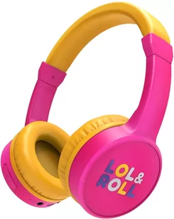Energy Sistem Lol&Roll Pop Kids bluetooth różowe - Słuchawki - miniaturka - grafika 1