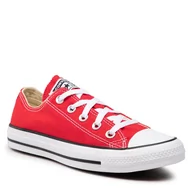 Trampki damskie - Converse Trampki All Star Ox M9696C Red - miniaturka - grafika 1