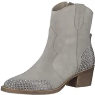 Botki damskie - Tamaris Damskie sztyblety 1-25703-42, Taupe Comb, 38 EU - miniaturka - grafika 1
