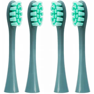 4x końcówki ZIELONE do szczoteczki sonicznej Oclean SE / X / X PRO / X PRO Elite / X PRO Digital / X10 / One / Air / Z / F1 / FLOW / Endurance - Rep.. - Końcówki do szczoteczek elektrycznych - miniaturka - grafika 1