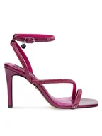 Sandały damskie - Nine West Sandały WFA2675-1 Różowy - miniaturka - grafika 1