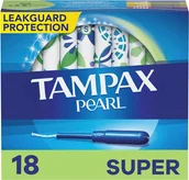 Tampony - Tampony Tampax Pearl Super 18 szt. (8001841536903) - miniaturka - grafika 1