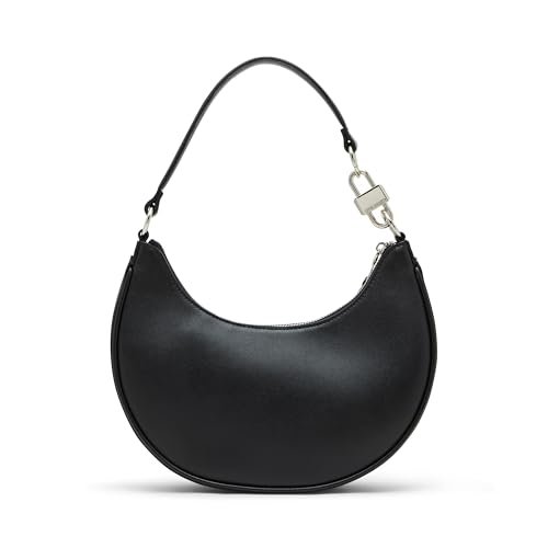 Steve Madden Damska torba na ramię Lohan Crescent, czarny, jeden rozmiar