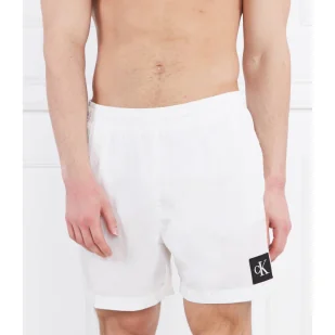 Calvin Klein Swimwear Szorty kąpielowe | Regular Fit - Kąpielówki męskie - miniaturka - grafika 1