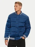 Kurtki męskie - Guess Kurtka bomber M4BL31 WGJ92 Niebieski Regular Fit - miniaturka - grafika 1