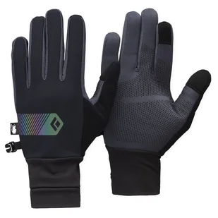 Rękawiczki Black Diamond Hybrid Light Gloves Rozmiar rękawiczek: XL / Kolor: czarny - Rękawice narciarskie - miniaturka - grafika 1