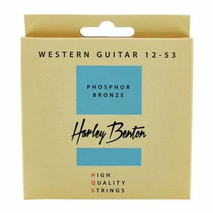 Struny do gitary akustycznej Harley Benton HQS WE - Struny gitarowe  - miniaturka - grafika 1