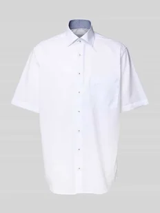 Koszula biznesowa o kroju comfort fit z listwą guzikową - Koszule męskie - miniaturka - grafika 1