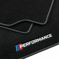 Dywaniki samochodowe - Dywaniki welurowe LOGO PERFORMANCE do BMW 5 E39 1995-2004 - miniaturka - grafika 1