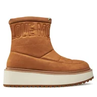 Botki damskie - Botki LOVE MOSCHINO JA24266I0LJAW208 Brązowy - miniaturka - grafika 1