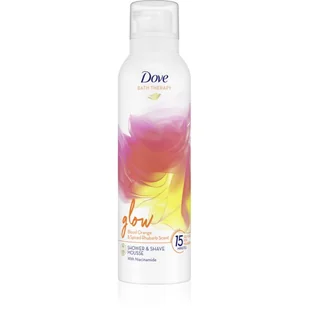 Dove Bath Therapy Glow Shower & Shave Mousse Pianka pod prysznic 200 ml - Kosmetyki do kąpieli - miniaturka - grafika 1