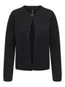 Swetry damskie - ONLY Kardigan w kolorze czarnym - miniaturka - grafika 1