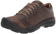 Moda i Uroda OUTLET - KEEN Austin Low Oxford męskie, Braun Chocolate Brown - 41 EU - miniaturka - grafika 1