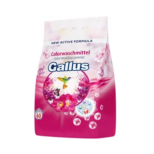 Gallus Proszek kolor we folii 60pr 3,9kg - Środki do prania - miniaturka - grafika 1