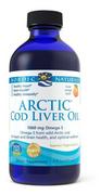 Przeziębienie i grypa - Nordic Naturals Arctic Cod Liver Oil 1060 mg Orange 237 ml - miniaturka - grafika 1
