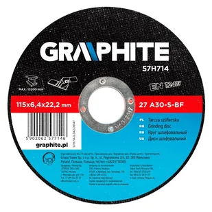 Graphite do metalu 115x6,4x22mm 57H714 - Materiały ścierne - miniaturka - grafika 3