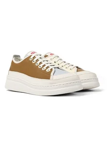 Camper Skórzane sneakersy w kolorze jasnobrązowo-beżowo-błękitnym - Trampki damskie - miniaturka - grafika 1