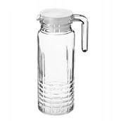 Pojemniki kuchenne - Szklany Dzbanek Na Napoje Z Pokrywką 1 L - miniaturka - grafika 1