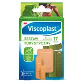 Apteczki i materiały opatrunkowe - 3M POLAND SP Z O.O Viscoplast Zestaw Plastrów Turystyczny 17 sztuk - miniaturka - grafika 1