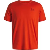 Koszulki męskie - Under Armour UA M Sportstyle LC SS - Surplus Orange / / Cinna Red - XL - miniaturka - grafika 1