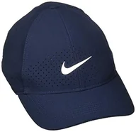 Czapki damskie - Nike Uniseks Czapka U Nk Dry Arobill L91 Czapka z Daszkiem, Niebieski - miniaturka - grafika 1