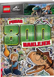 AMEET LEGO(R) Jurassic World. Ponad 800 naklejek - praca zbiorowa - Kolorowanki, wyklejanki - miniaturka - grafika 2