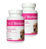 Suplementy i witaminy dla psów - Dolvit Biotyna 2x90tab. - miniaturka - grafika 1