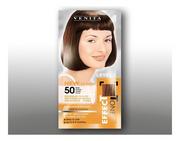 Farby do włosów i szampony koloryzujące - Venita Tone Effect, szamponetka 50 Brąz, 50 ml - miniaturka - grafika 1