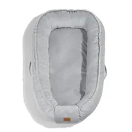 Łóżeczka i kojce - La Millou Kokon Best Nest Velvet Pure DARK GREY - miniaturka - grafika 1