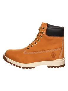 Timberland Skórzane botki "Tree Vault" w kolorze jasnobrązowym - Botki damskie - miniaturka - grafika 1