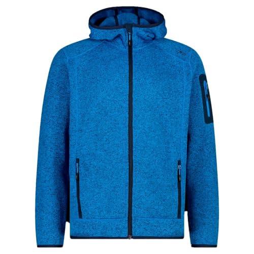 CMP Męska kurtka Knit-tech z kapturem ze stałym kapturem męska kurtka Knit-Tech z kapturem