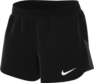 Nike Spodnie damskie W Nk Df Acdpr Short K, czarne/antracytowe/białe, DH9252-014, S - Spodnie damskie - miniaturka - grafika 1