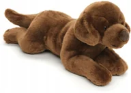 Maskotki i pluszaki - Maskotka Piesek Leżący Labrador Brązowy - 40cm - miniaturka - grafika 1