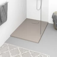 Brodziki prysznicowe - vidaXL Lumarko Brodzik prysznicowy, SMC, brązowy, 100 x 70 cm 148926 - miniaturka - grafika 1