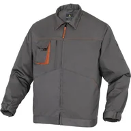 Odzież robocza - Delta Plus Bluza Robocza z poliestru i bawełny kolor czarno-szary rozmiar 3XL M2VE2NOPT M2VE2NOPT - miniaturka - grafika 1