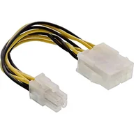Kable komputerowe i do monitorów - InLine Power Adapter od płyty głównej ATX 2.0 EPS 8 Pin 12V ATX1.3 4 Pin 15cm 26633A - miniaturka - grafika 1