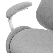 Fotele i krzesła biurowe - Fotel biurowy obrotowy Spacetronik MIA (szary) - miniaturka - grafika 1