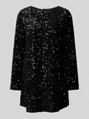 Sukienki - Sukienka mini z cekinowymi detalami model ‘ANIKA’ - miniaturka - grafika 1