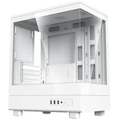 Obudowy komputerowe - DARKFLASH DB330M + 3 Wentylatory ARGB Biała - miniaturka - grafika 1