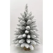 Choinki - Choinka ośnieżona w jutowym worku 60 cm - miniaturka - grafika 1