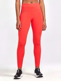 Craft Legginsy sportowe "ADV Essence" w kolorze czerwonym - Spodnie sportowe damskie - miniaturka - grafika 1