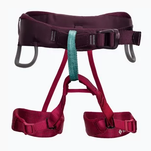 Black Diamond Momentum Uprząż Dzieci, wild rose One Size 2021 Uprzęże biodrowe BD6511036012ALL1 - Sprzęt wspinaczkowy - miniaturka - grafika 1