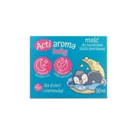 Balsamy i oliwki dla dzieci - Actiaroma Baby Maść do nacierania klatki piersiowej 6m+ ,50 ml - miniaturka - grafika 1
