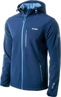 Kurtki męskie - Kurtka męska Hi-Tec SOFTSHELL CAEN DRESS BLUES/COPEL BLUE XXL - miniaturka - grafika 1