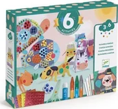 Zabawki kreatywne - Djeco Djeco - 6 twórczych zestawów w 1 - miniaturka - grafika 1