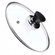 Pokrywki - Pokrywa żaroodporna z czarnym uchwytem Taranto 28 cm - miniaturka - grafika 1