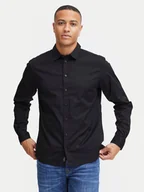 Koszule męskie - Blend Koszula 20716264 Czarny Slim Fit - miniaturka - grafika 1